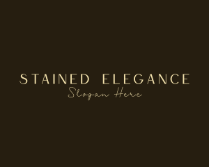 Elegant Salon Business logo design