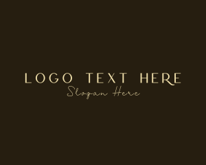 Photography - Elegant Salon Business logo design