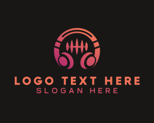 Producer - Audio Sound Headset logo design