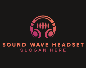 Headset - Audio Sound Headset logo design