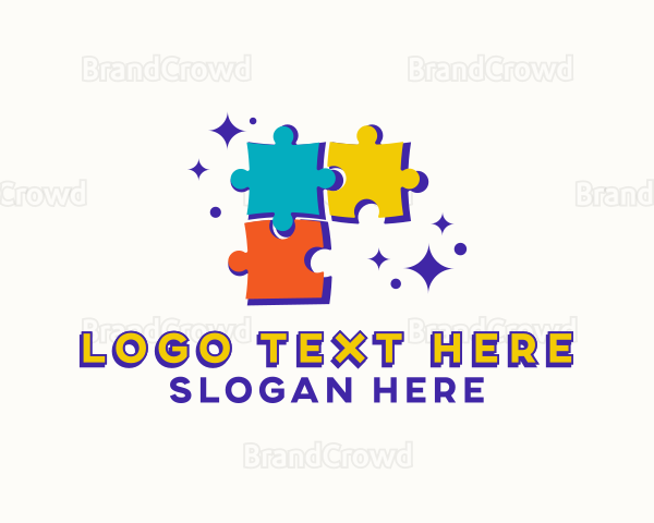 Puzzle Board Game Logo