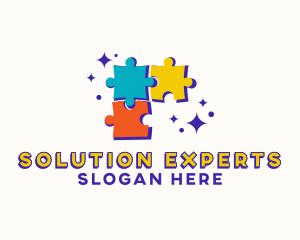 Problem - Puzzle Board Game logo design