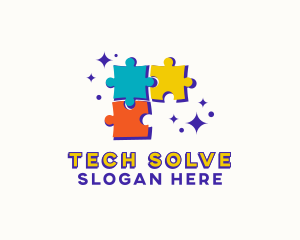 Solution - Puzzle Board Game logo design