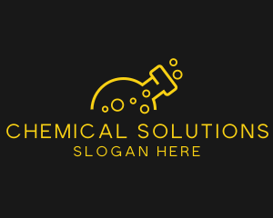 Chemical Flask Lab logo design