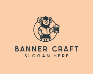 Beer Sheep Gastropub logo design