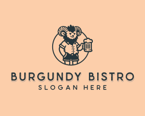 Beer Sheep Gastropub logo design