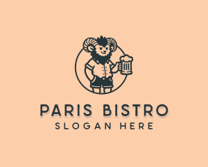 Beer Sheep Gastropub logo design