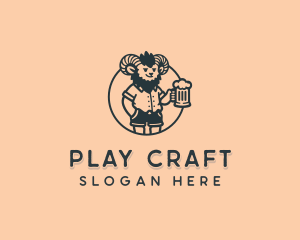 Beer Sheep Gastropub logo design