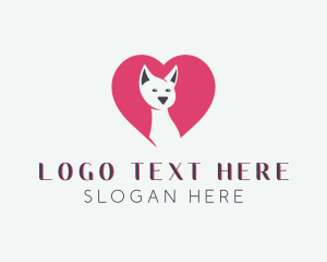 Pet Shop - Siamese Cat Feline logo design