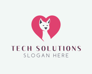 Cat - Siamese Cat Feline logo design