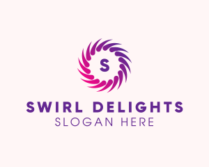 Spa Swirl Motion  logo design