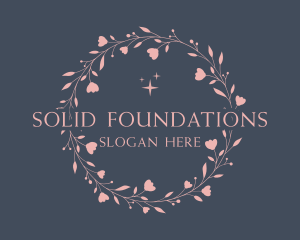 Clothing Line - Floral Boutique Cosmetics logo design