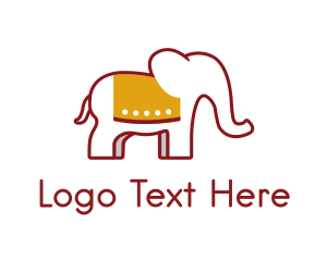 Asia - Cute Elephant Trunk logo design