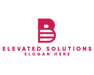 Business Firm Letter B logo design