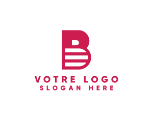 Haircut - Business Firm Letter B logo design