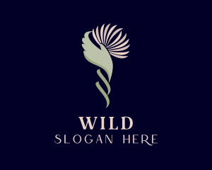 Brand - Elegant Flower Hand logo design