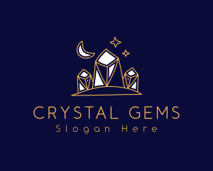 Luxe Precious Stone logo design