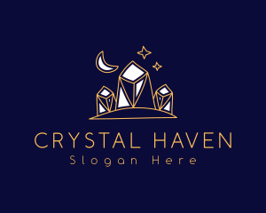 Luxe Precious Stone logo design