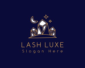 Luxe Precious Stone logo design