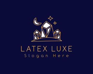 Luxe Precious Stone logo design