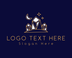 Luxe Precious Stone Logo