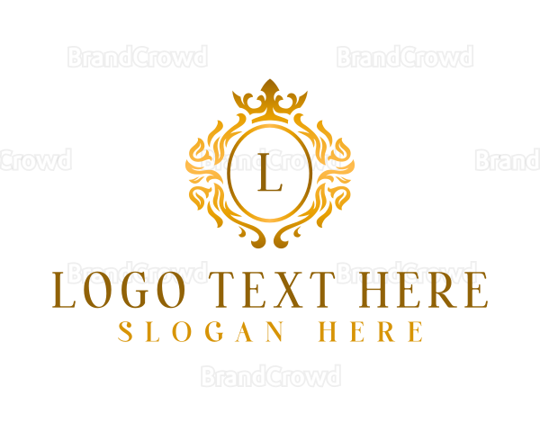 Luxury Royalty Crest Logo