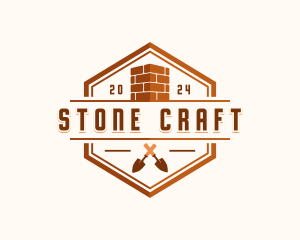 Brick Trowel Masonry logo design