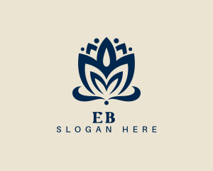 Lotus Bloom Petal Logo