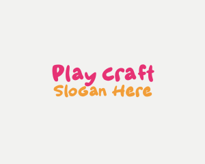 Fun Playful Nursery logo design