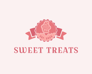 Cupcake Bakery Confectionery  logo design