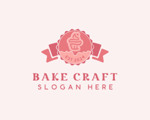 Cupcake Bakery Confectionery  logo design