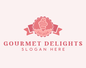 Cupcake Bakery Confectionery  logo design