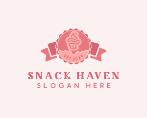 Cupcake Bakery Confectionery  logo design