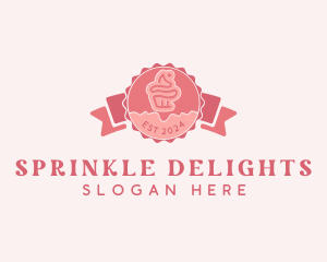 Cupcake Bakery Confectionery  logo design