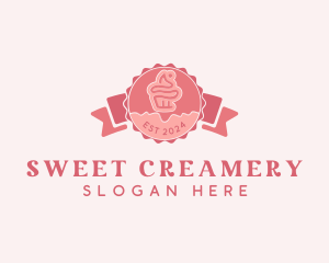 Cupcake Bakery Confectionery  logo design