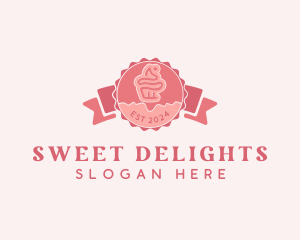 Cupcake Bakery Confectionery  logo design