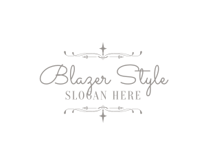 Elegant Wedding Styling logo design