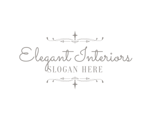 Elegant Wedding Styling logo design