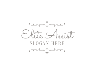 Elite Elegant Wedding logo design