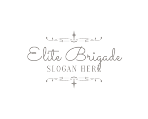 Elite Elegant Wedding logo design