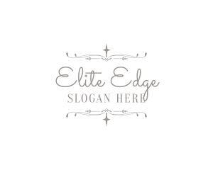 Elite Elegant Wedding logo design