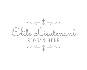 Elite Elegant Wedding logo design