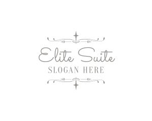 Elegant Wedding Styling logo design