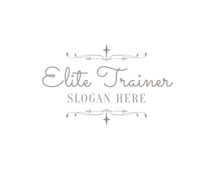 Elite Elegant Wedding logo design