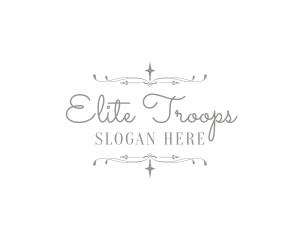 Elite Elegant Wedding logo design