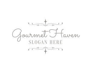 Elegant Wedding Styling logo design