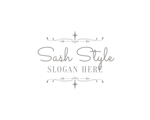 Elegant Wedding Styling logo design