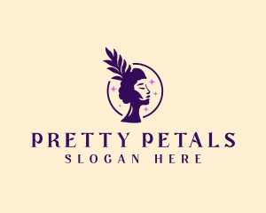 Lady Hair Beauty logo design