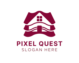 Red Roof House logo design