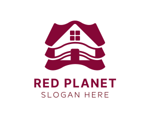 Red Roof House logo design